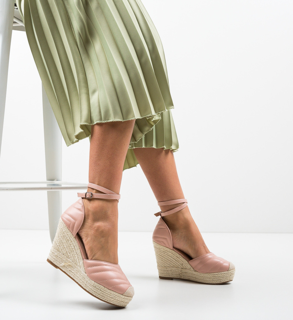 Sandale Platforme Roz - Confort și Stil