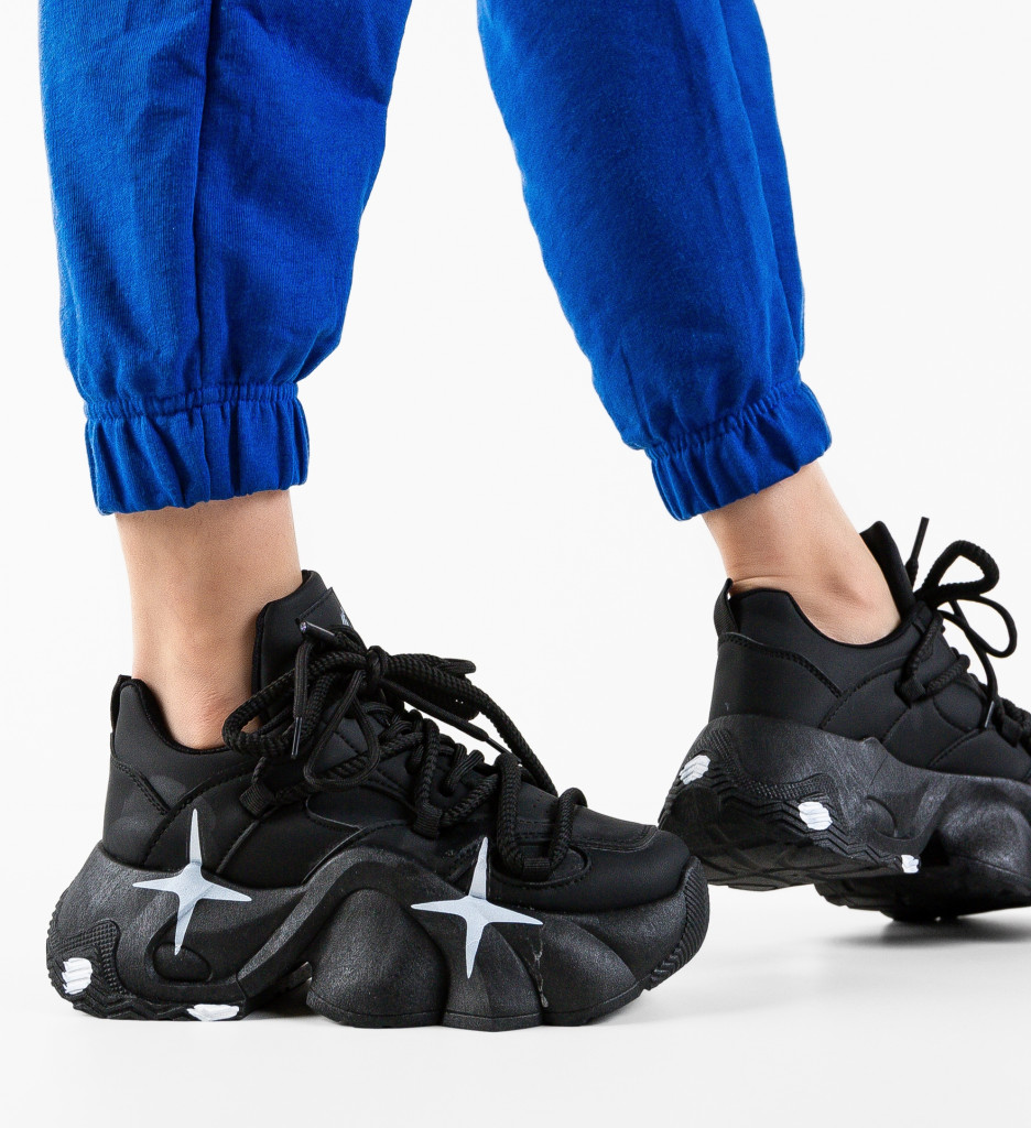 Sneakers Dama Staruye Negri - Confort și Stil - imagine 3