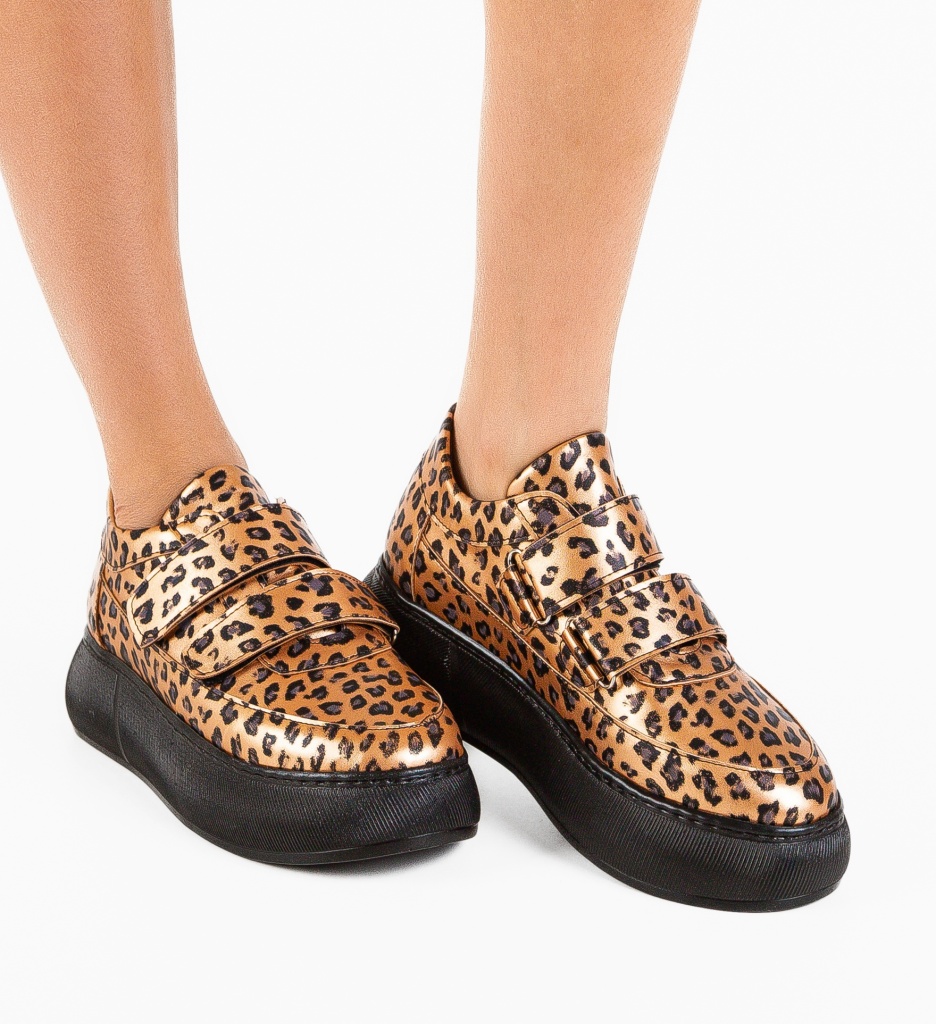 Pantofi Casual Mernera Print | Stil Unic - imagine 3
