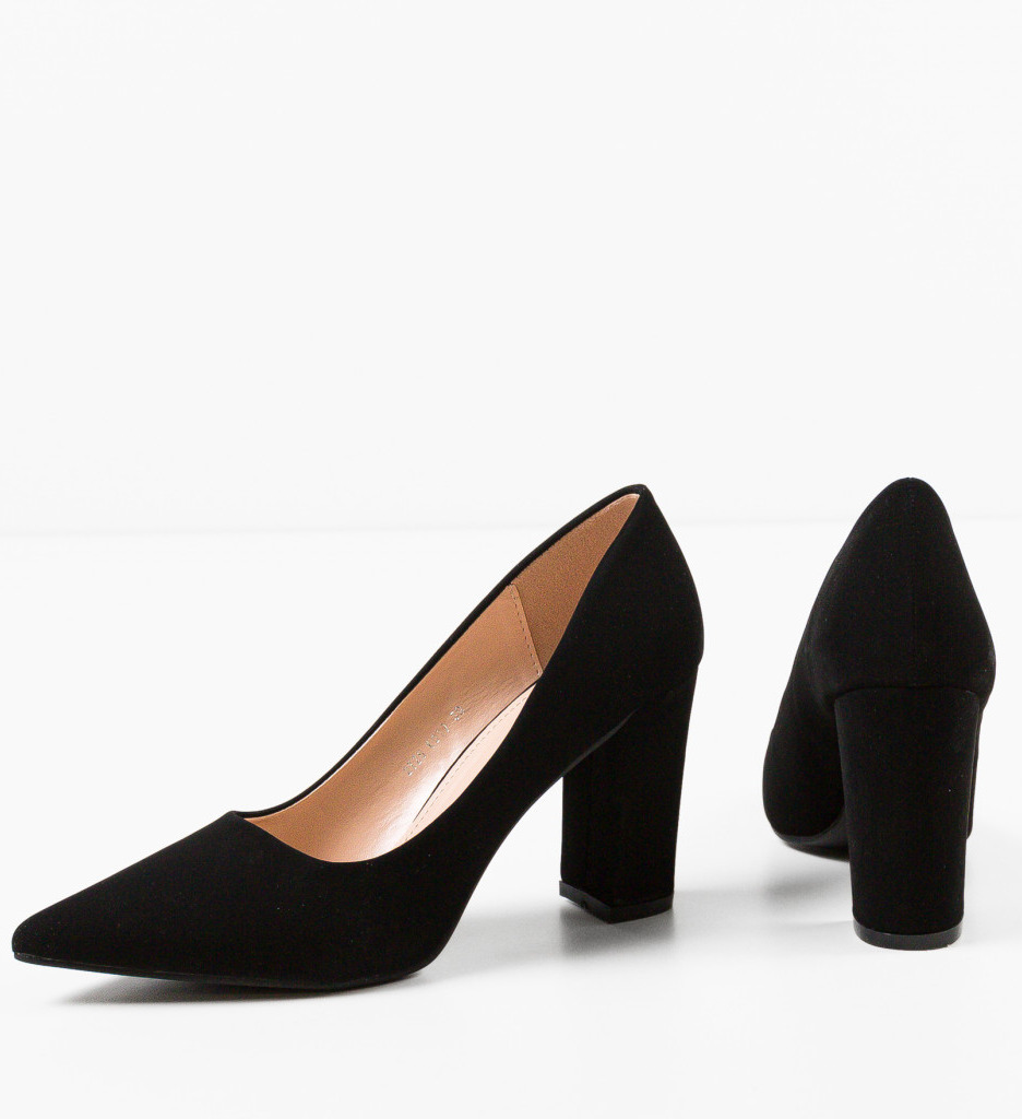 Pantofi Haney Negri Eleganți - imagine 6