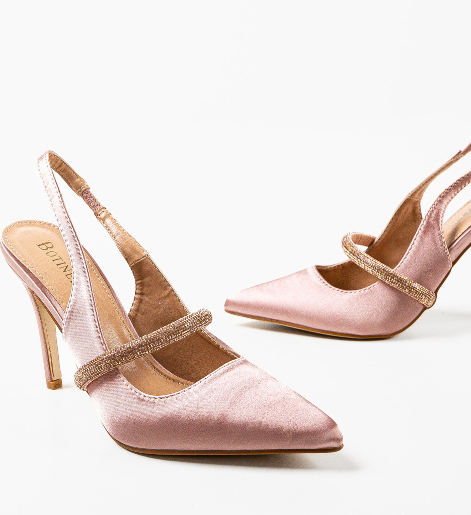 Pantofi Calvin cu toc elegant - confort și stil - imagine 7