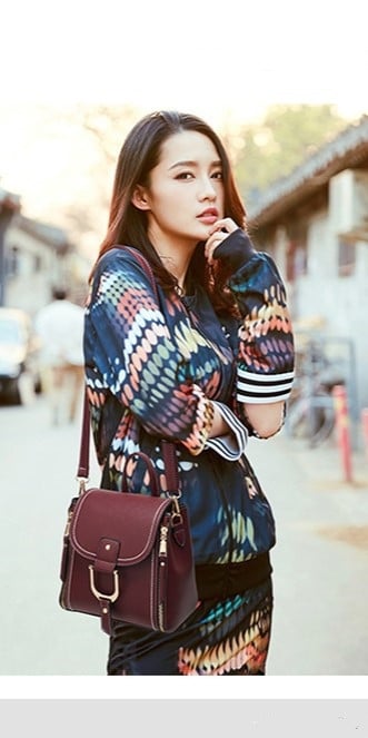 Rucsac Delis Prema GT2281 Bordo - 2 în 1 - imagine 2