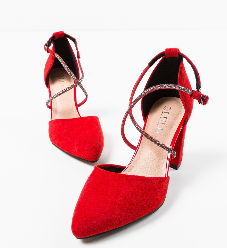 Pantofi Toc Rosii Saekya - Eleganță Maximă - imagine 5