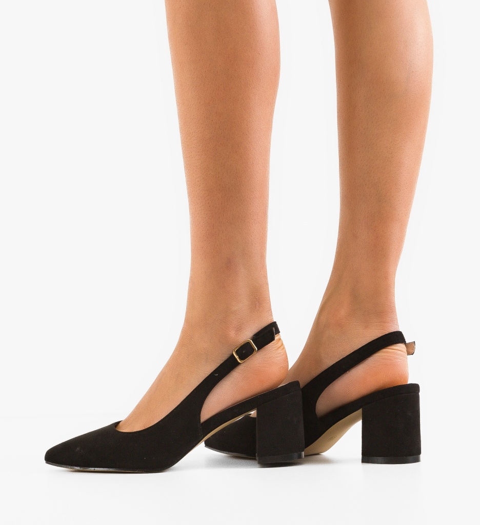 Pantofi Gally Negri cu Toc - Eleganță și Stil - imagine 3