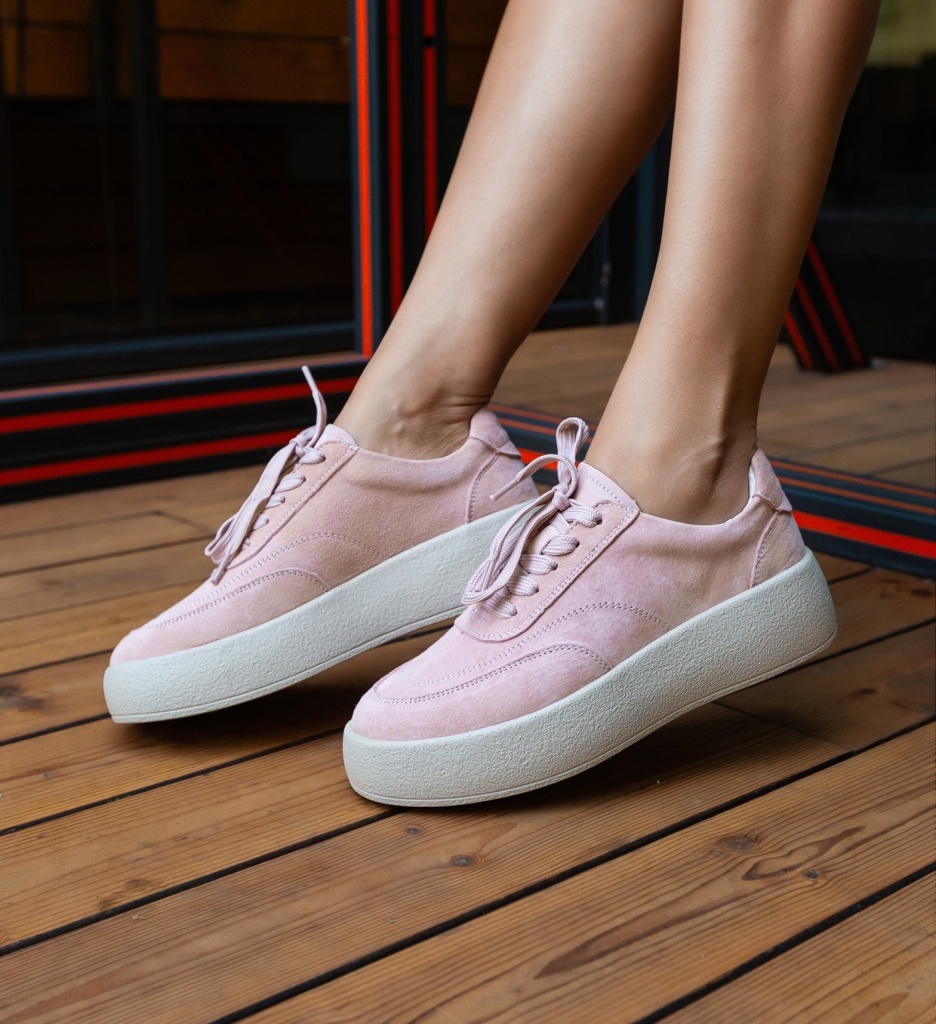 Sneakers Dama Brittni Roz - Confort și Stil - imagine 2