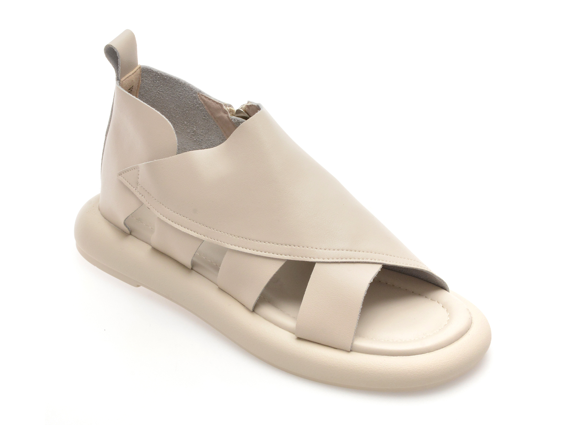 Sandale Gryxx Albe din Piele | Eleganță și Confort