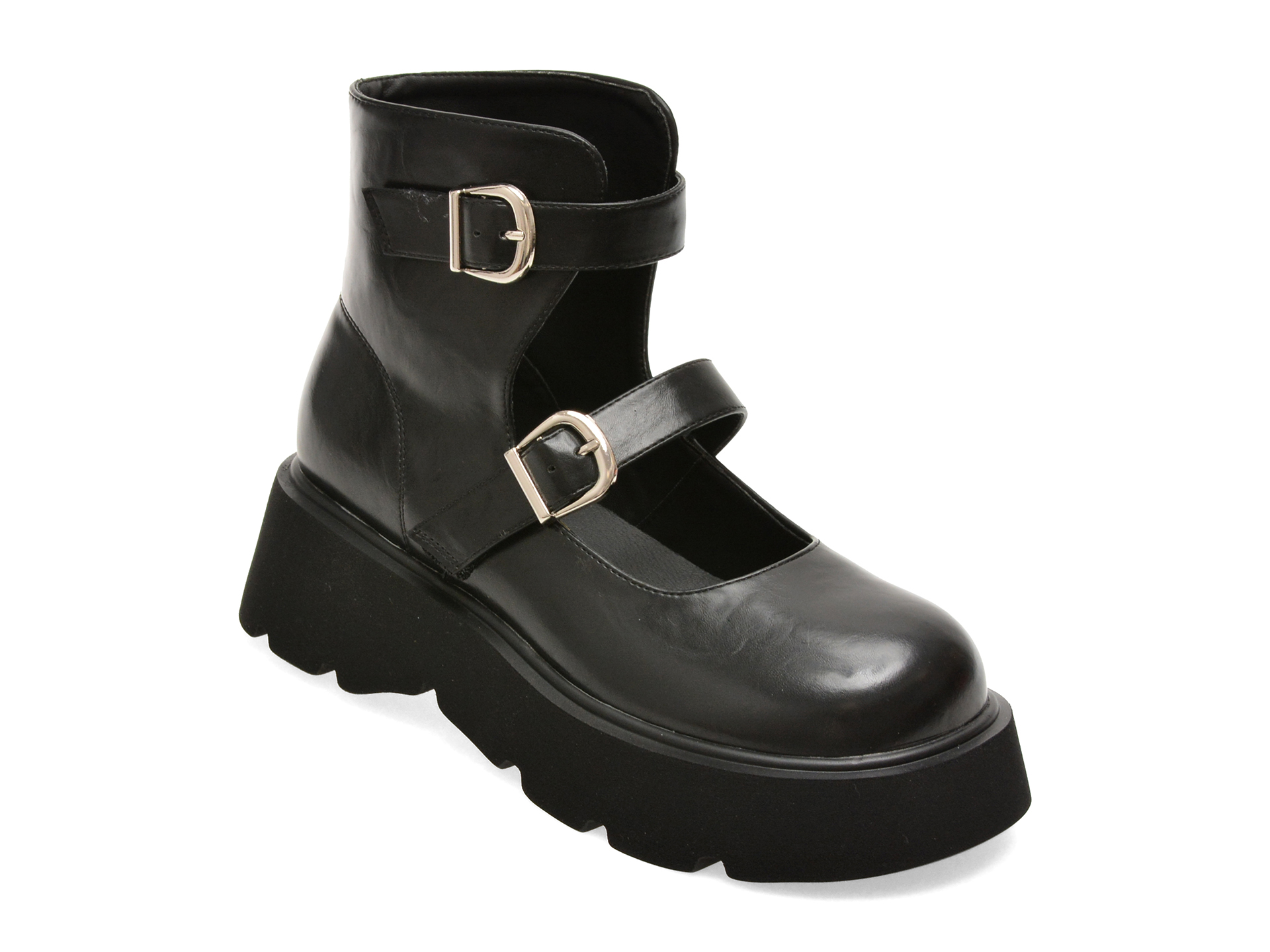 Ghete GRYXX Negre Din Piele Naturală | Elegant și Confortabil