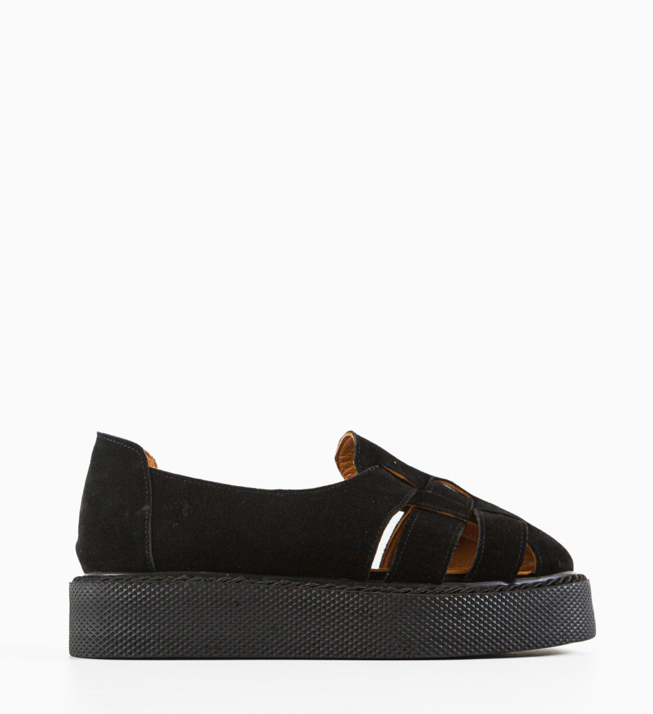 Pantofi Casual Anura Negri - Confort și Stil - imagine 4