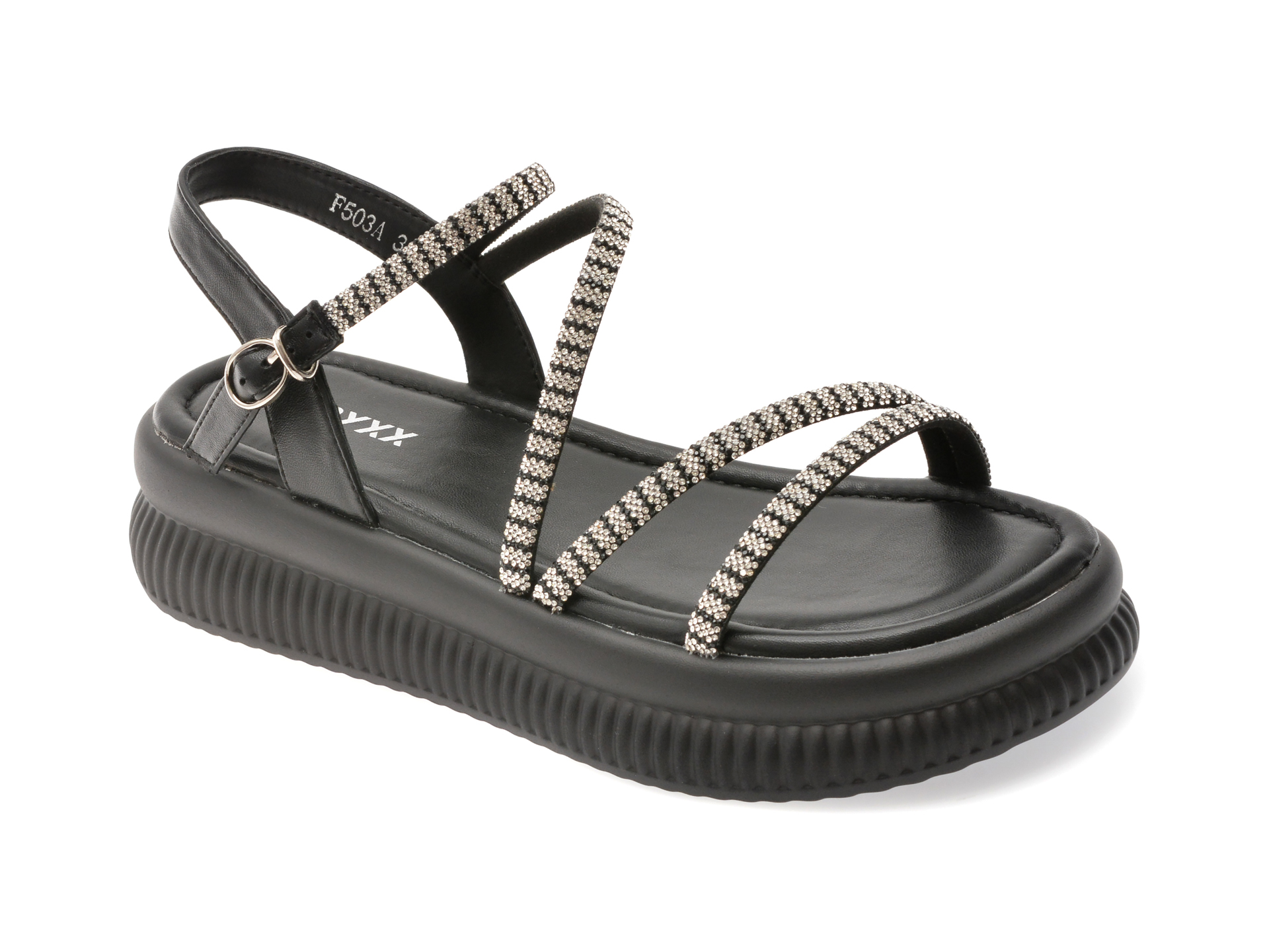 Sandale GRYXX F503 Negre | Stil și Confort