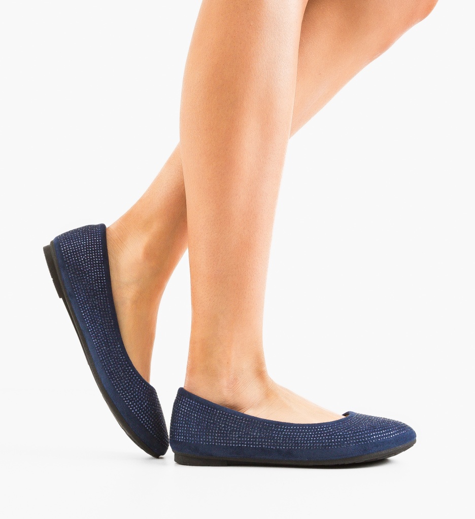 Balerini Cind Bleumarin - Confort și Stil Casual - imagine 2
