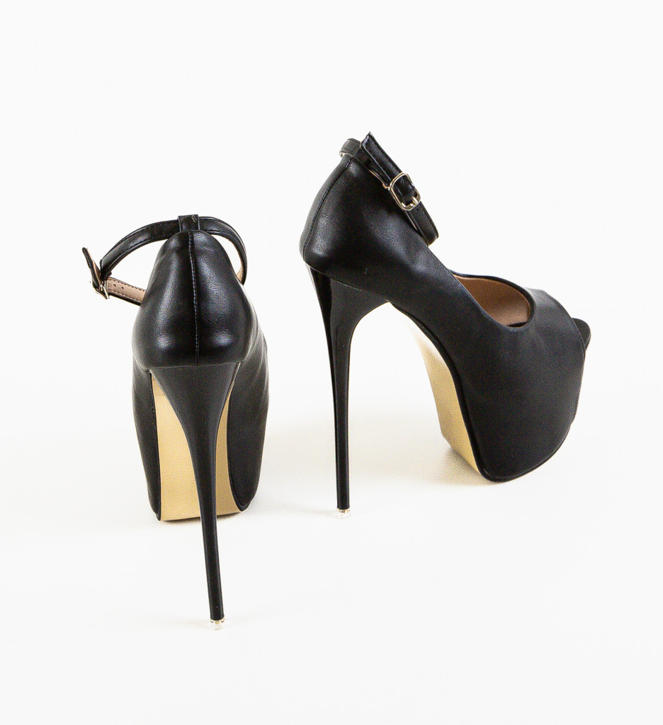 Pantofi Dama Vanak Negri - Eleganță și Stil - imagine 3