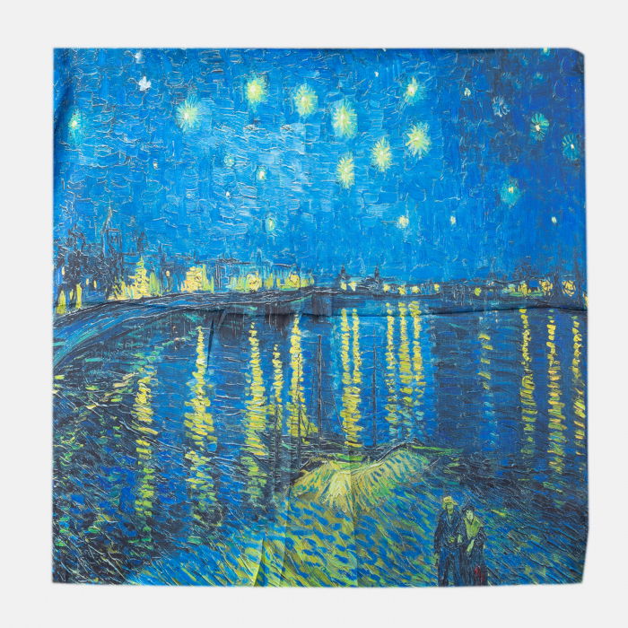 Eșarfă Shopika Monet Noapte Instelată Artă