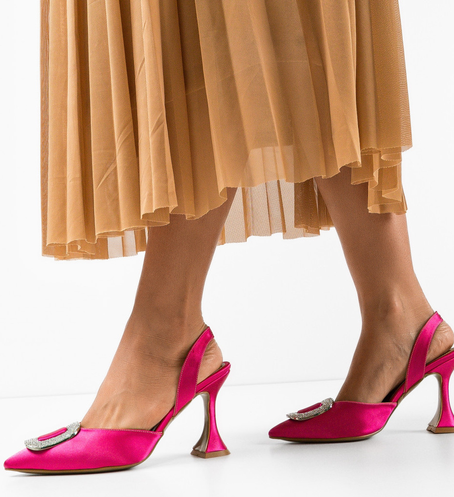 Pantofi Dama Royal Fuchsia | Eleganță Asigurată - imagine 2