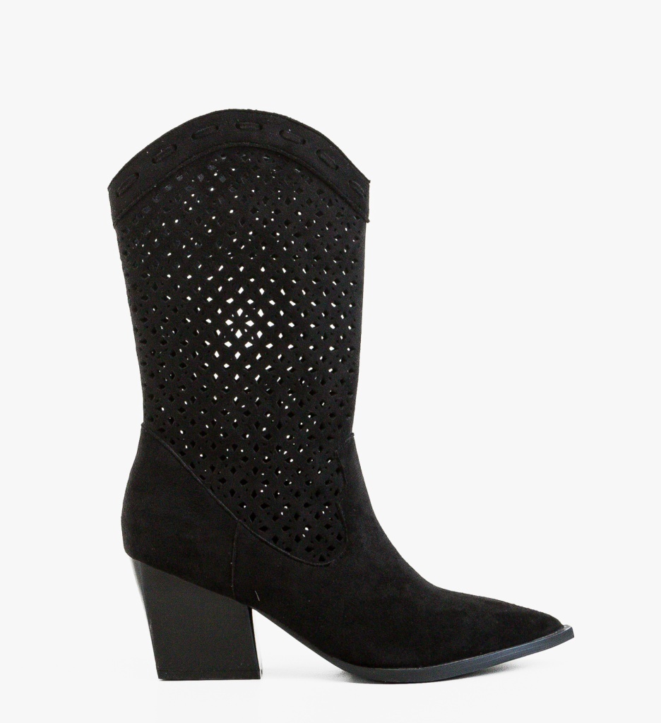 Cizme dama Yansy Negre Elegante - imagine 10