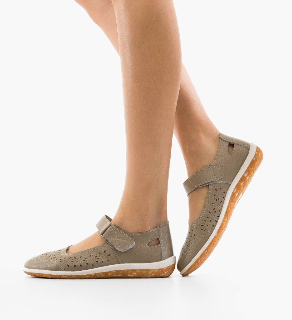 Pantofi Casual Fayvel Gri | Confort & Stil - imagine 3