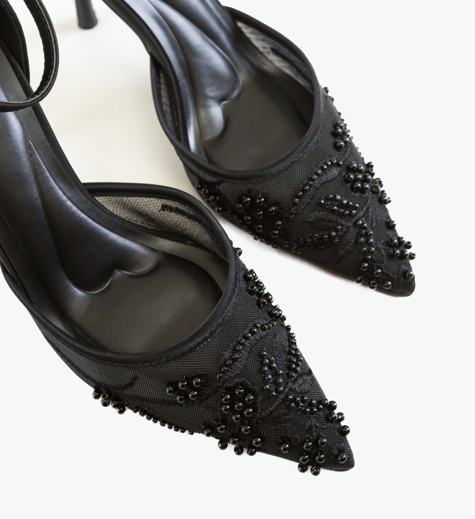 Pantofi dama Sammey Negri eleganți - imagine 4