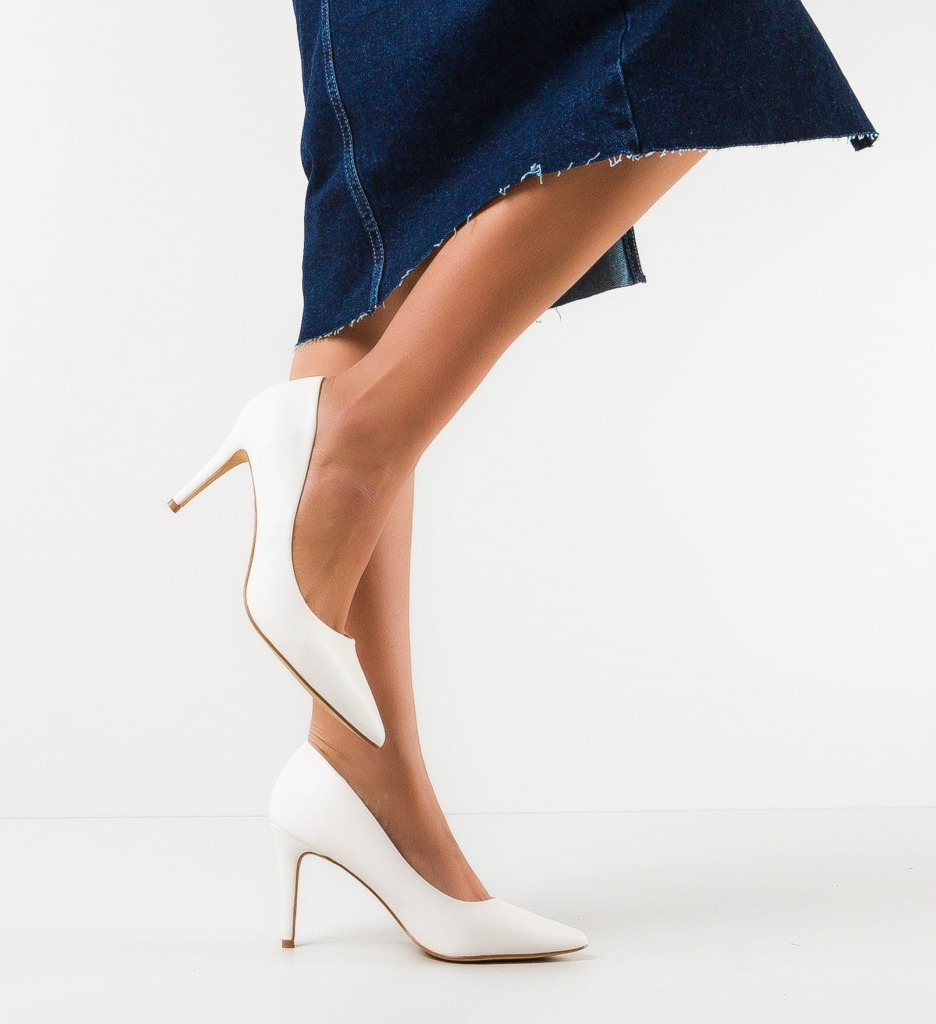 Pantofi Beck Albi cu Toc Eleganți - imagine 2