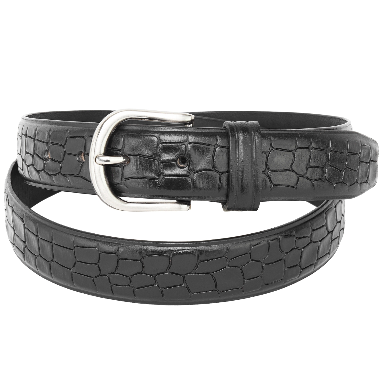 Curea Delis C-184 Barbati Piele Naturala Negru - imagine 3