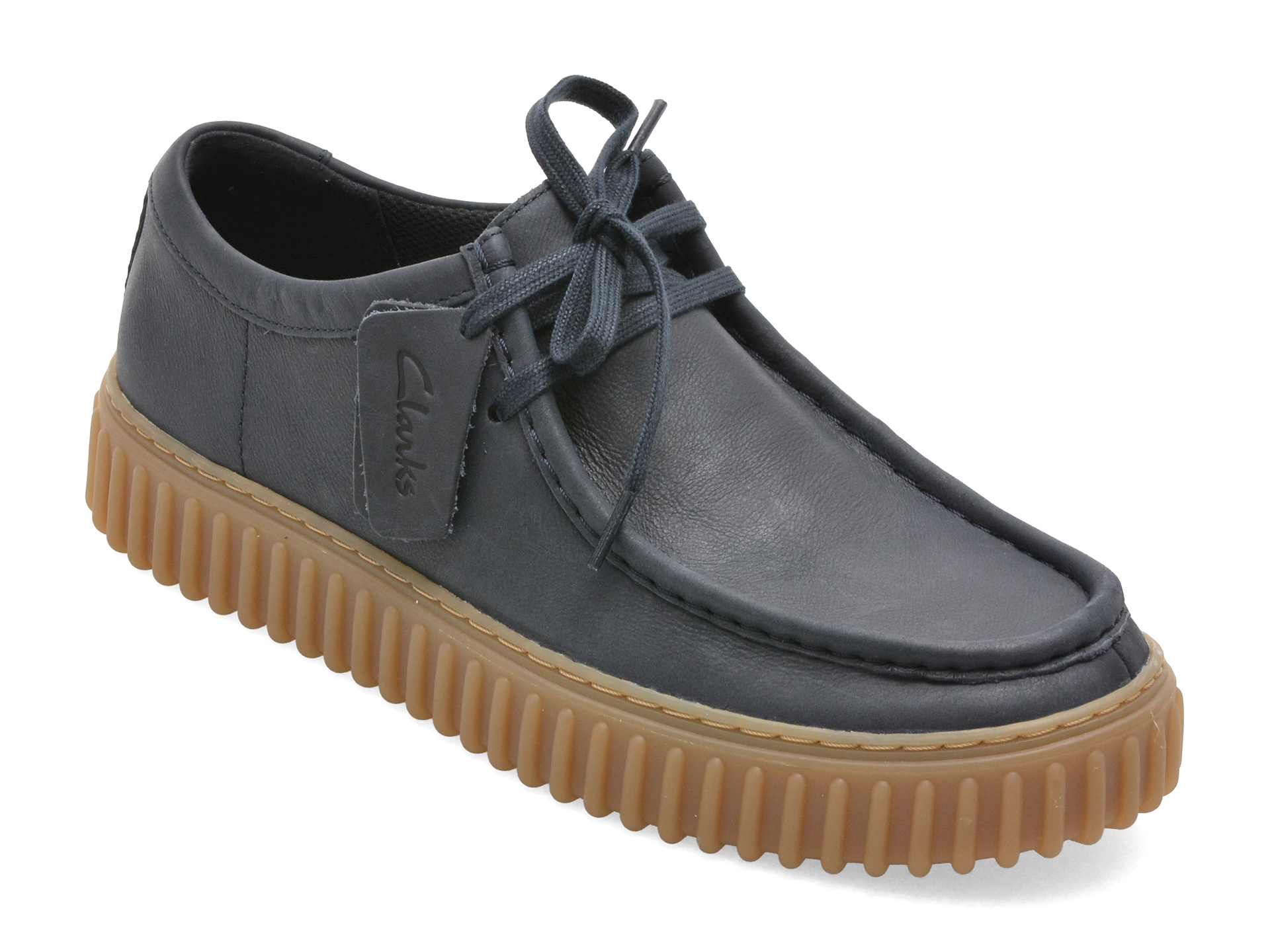 Mocasini Clarks Bleumarin Piele Naturală - imagine 2