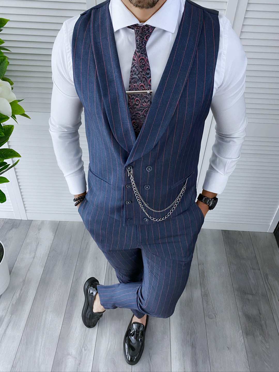 Pantaloni eleganti bumbac 100% | Office & Fashion