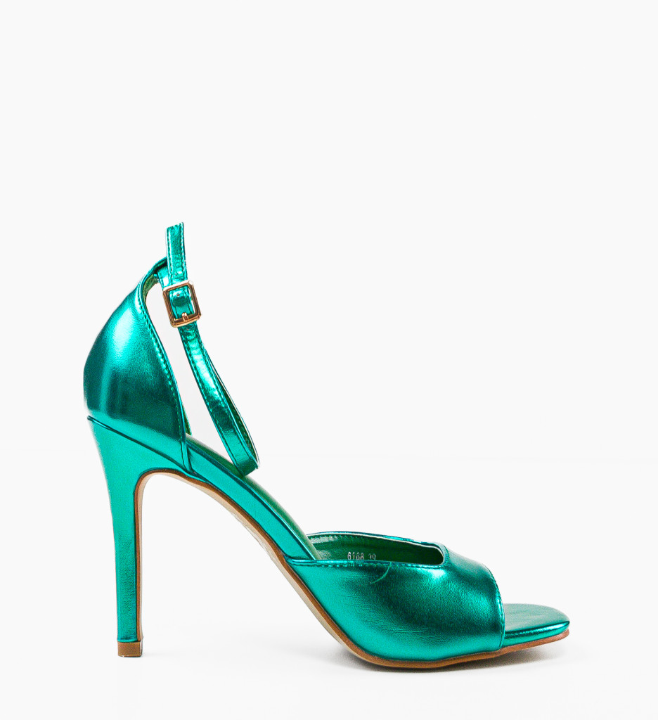 Sandale Schuchard Verzi cu Toc Elegante - imagine 5