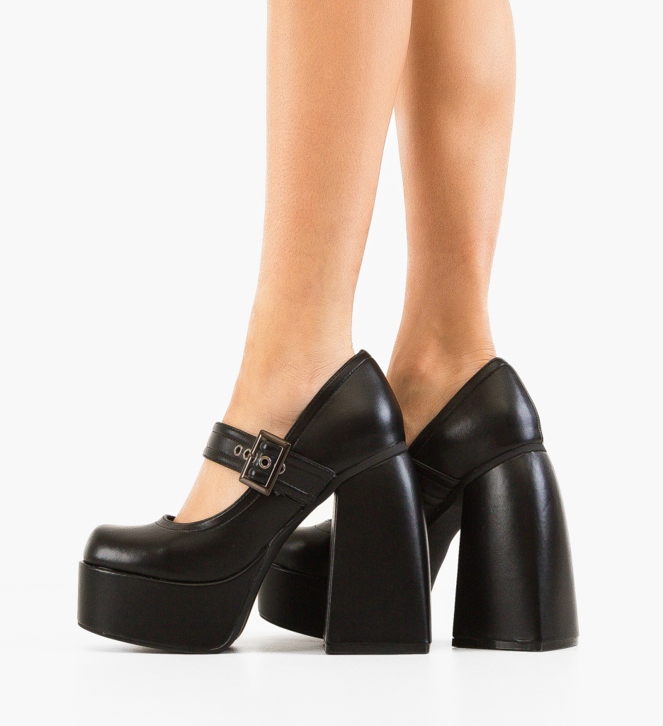 Pantofi Luban Negri - Eleganță și Confort