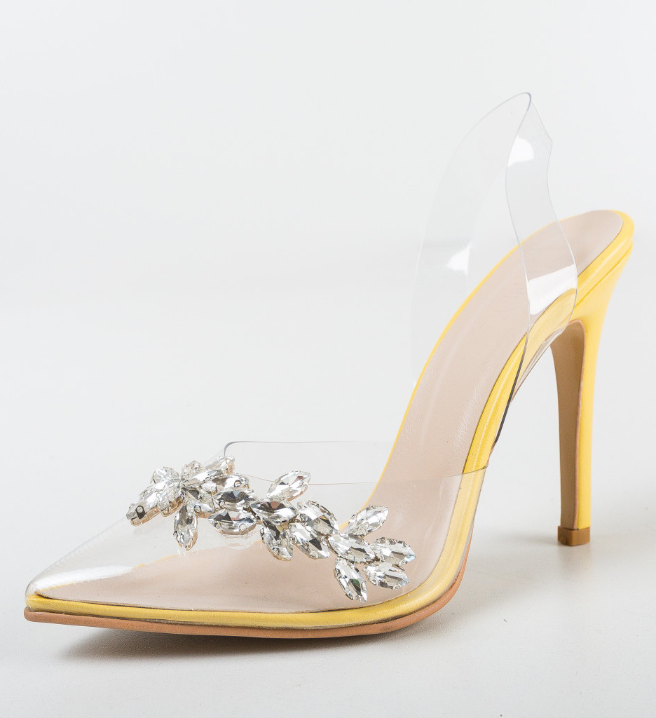 Pantofi Weltis Galbeni - Eleganță și Stil