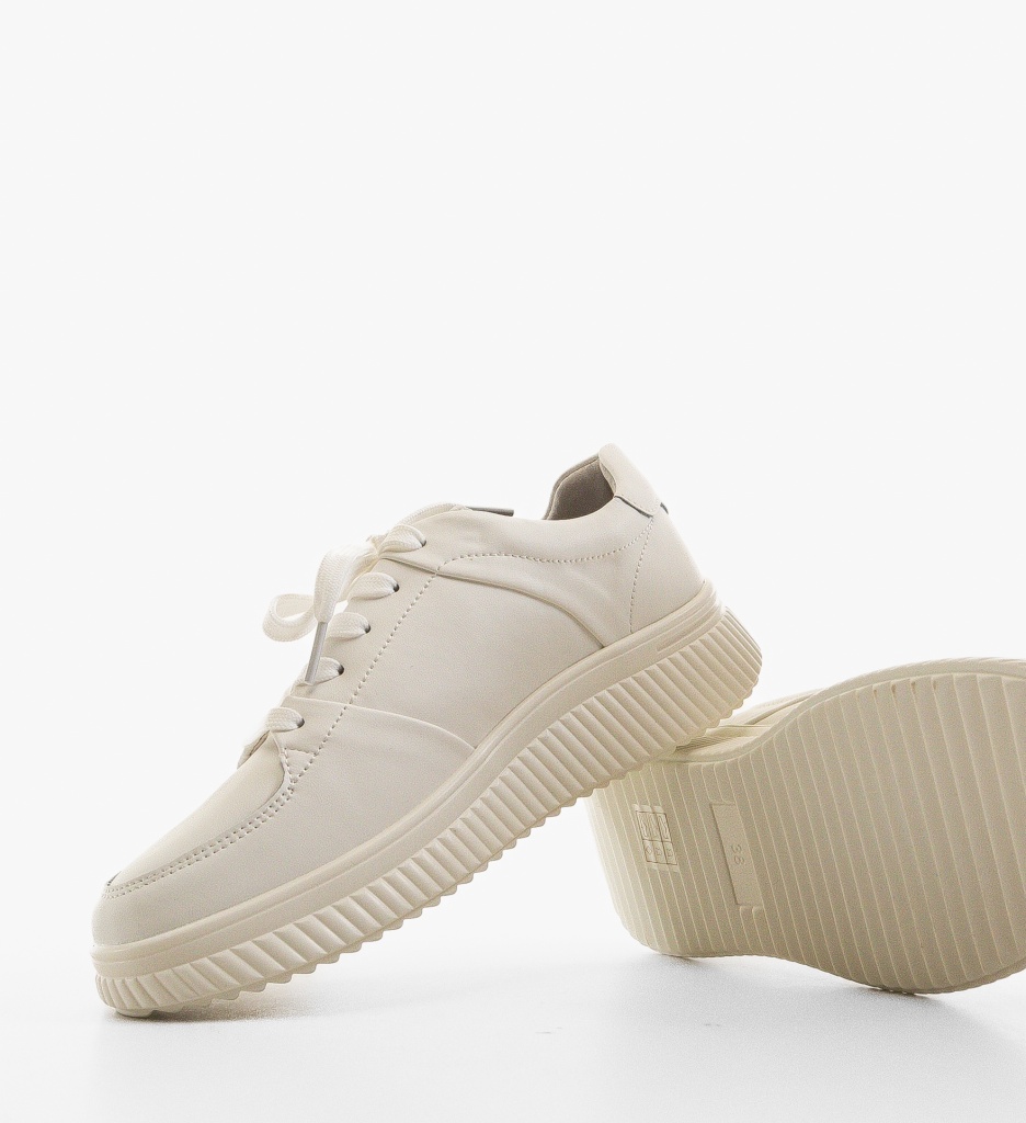 Sneakers Dama Honney Albi - Confort și Stil - imagine 7