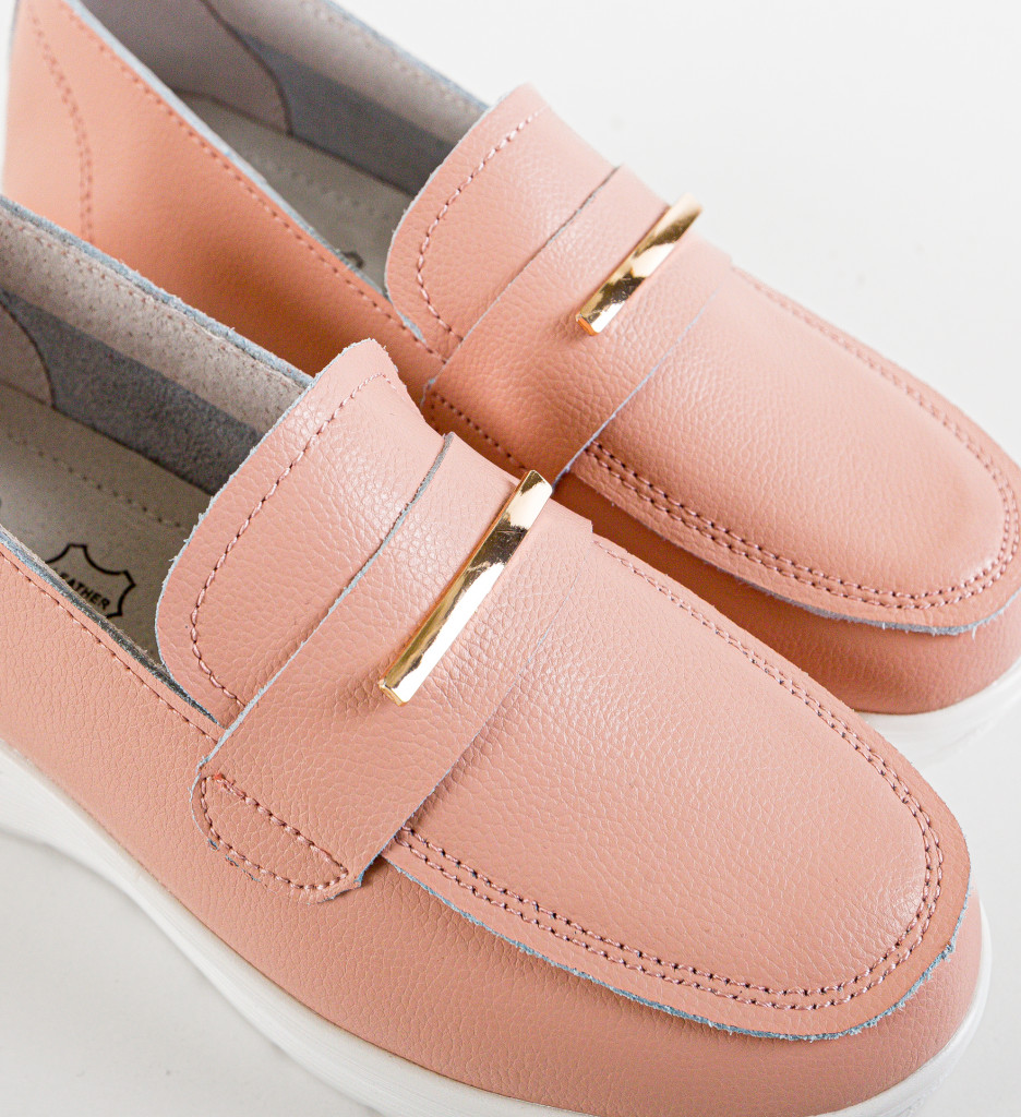 Pantofi Casual Vefra Roz - Confort și Stil - imagine 7