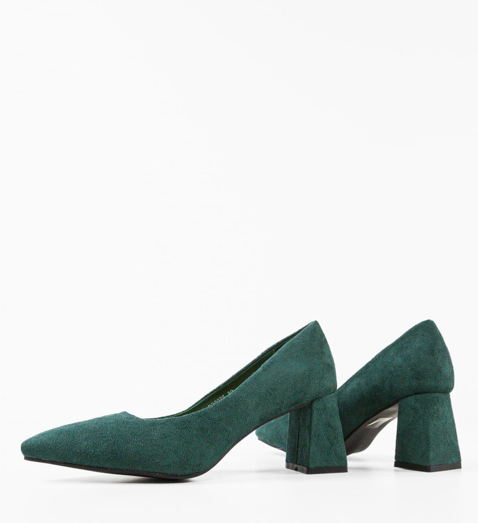 Pantofi cu Toc Adria Verzi | Eleganță - imagine 11