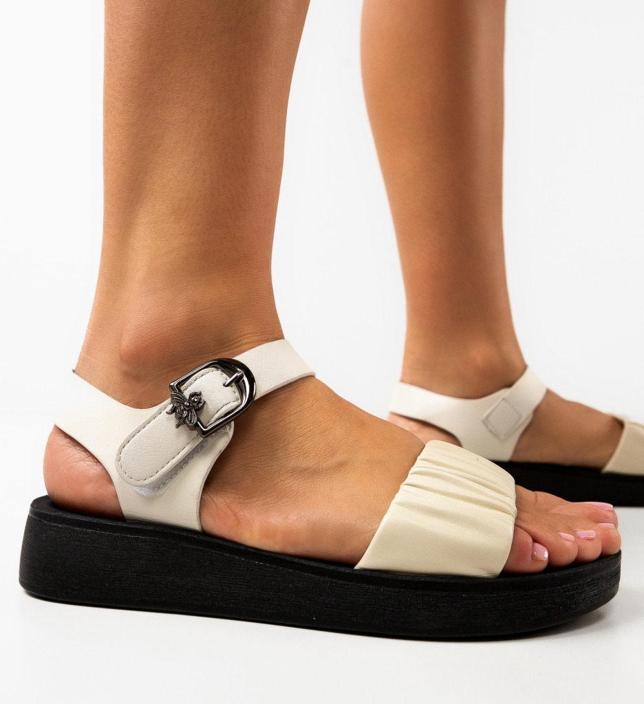 Sandale Dama Wendy Bej | Confort & Eleganta
