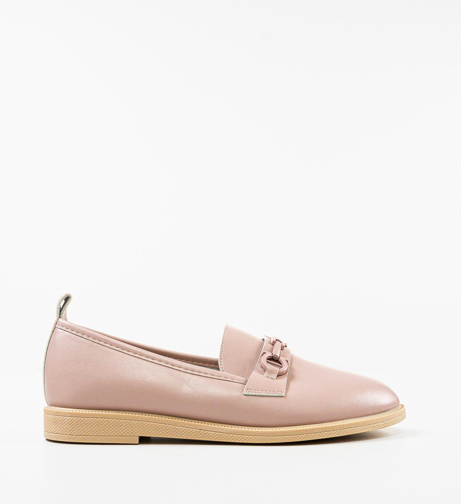 Pantofi Casual Dama Baja Nude - Confort și Stil - imagine 5