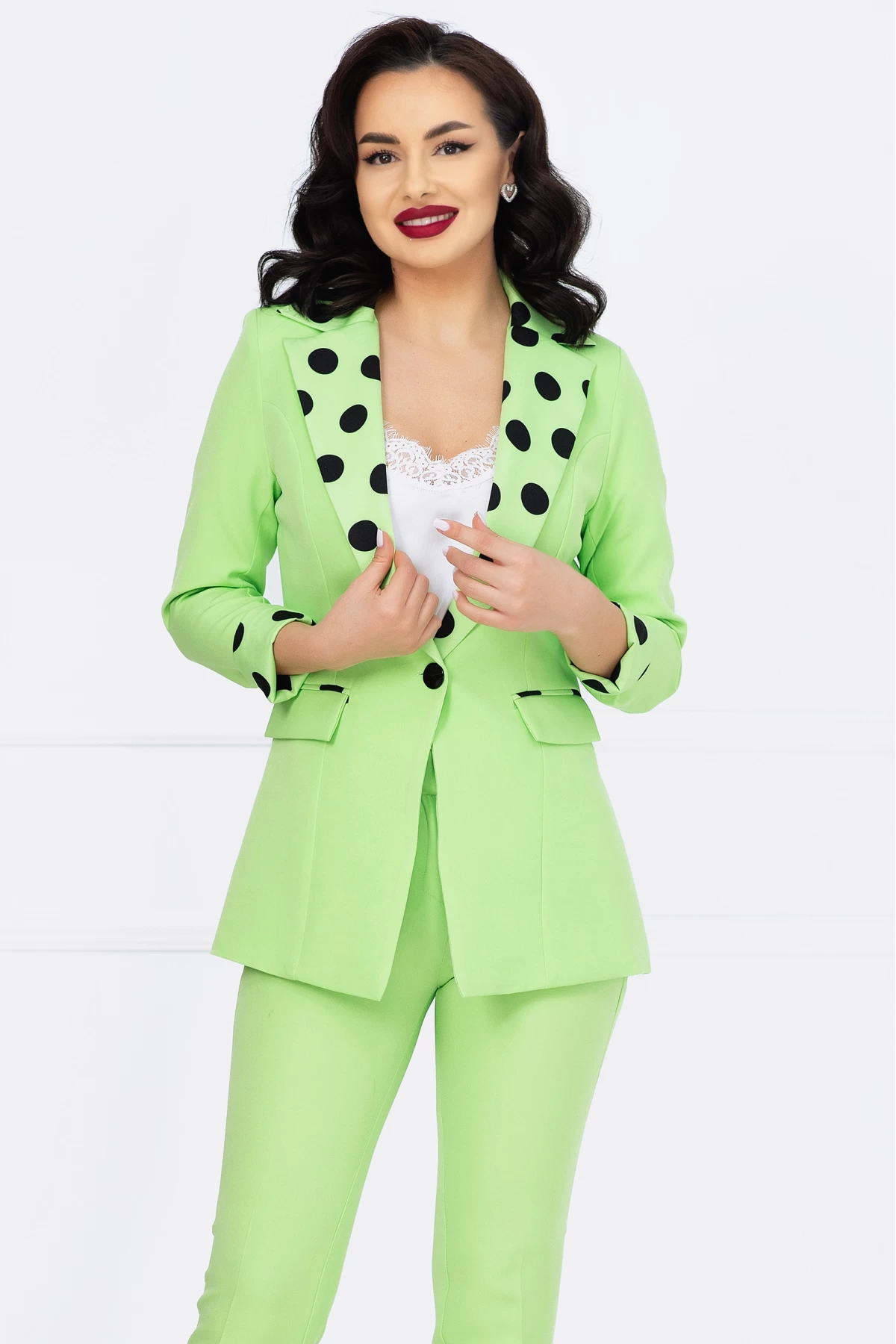 Sacou Lime Buline Inpuff | Design Elegant