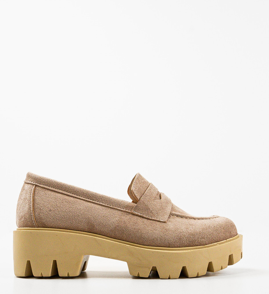 Pantofi Kardy Bej | Confort și Eleganță Casual - imagine 2