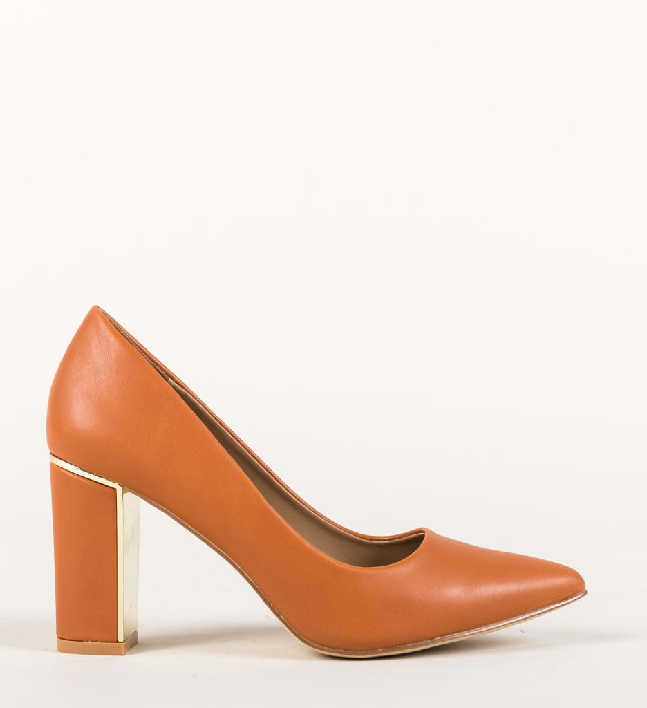 Pantofi Tiramis Camel - Eleganță și Stil - imagine 6