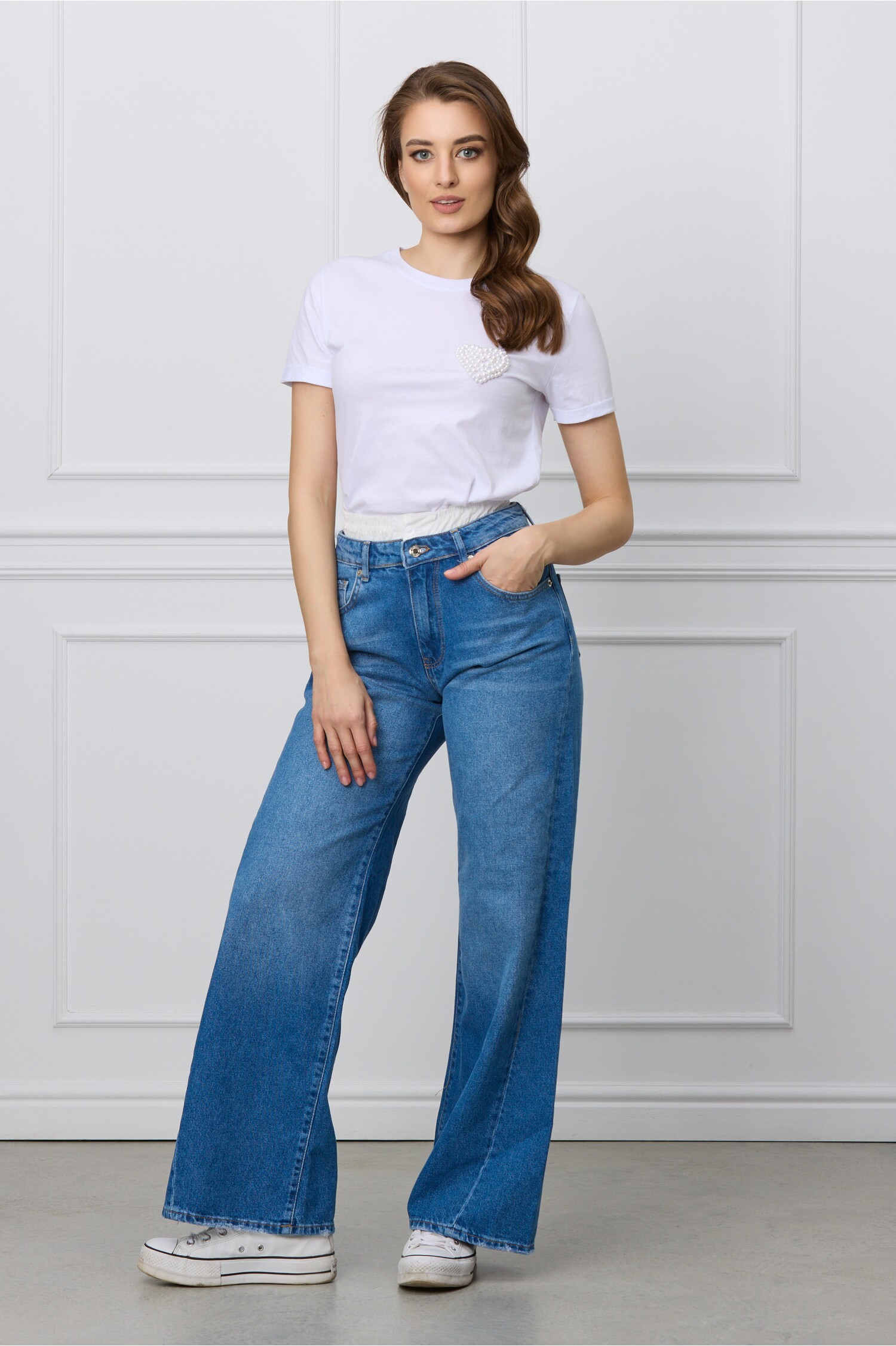 Blugi Marina talie elastic confort maxim