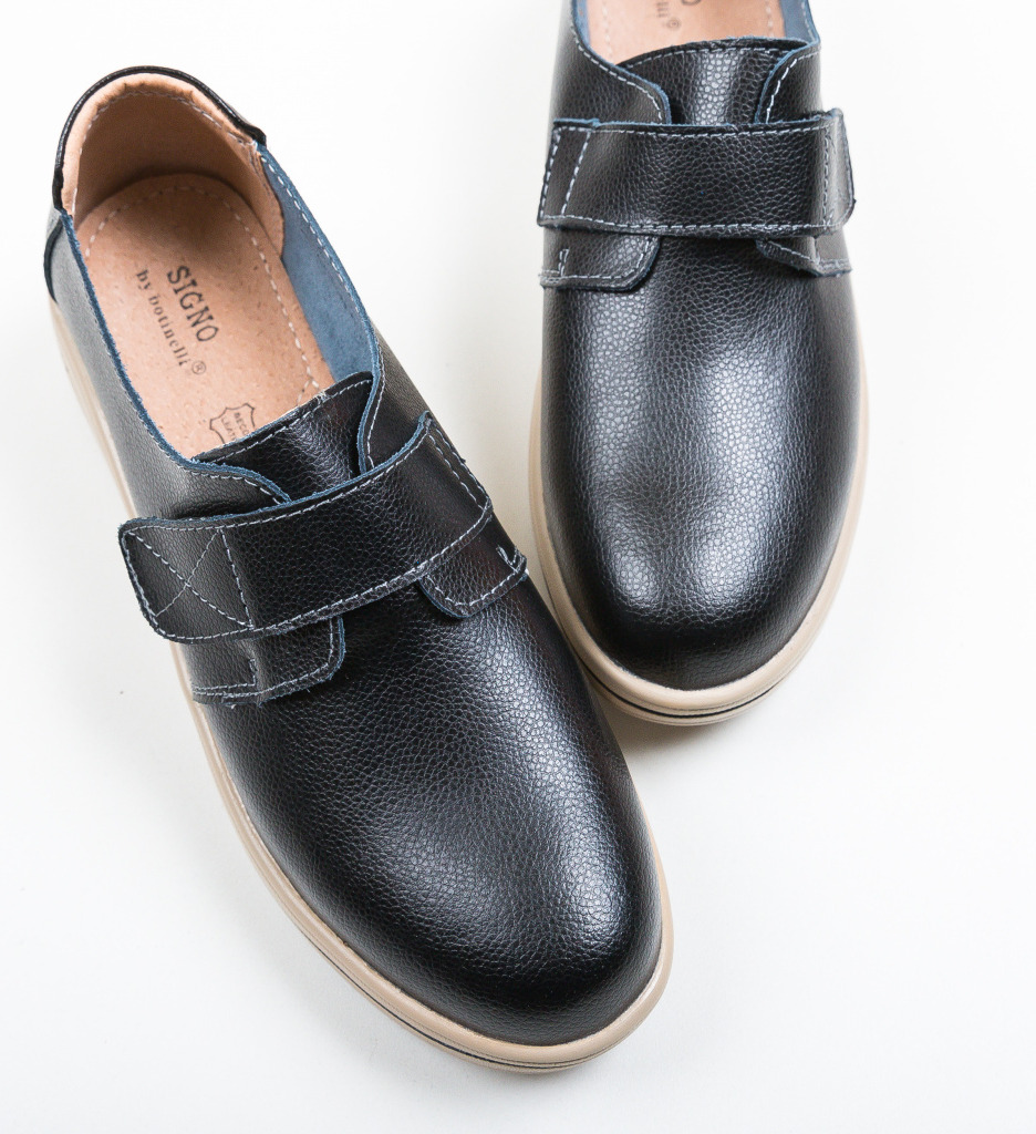 Pantofi Casual Onionte Negri | Versatilitate Zilnică - imagine 4