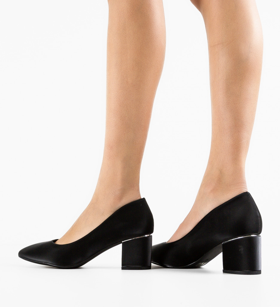 Pantofi dama Berry Negri - Eleganți și Versatili - imagine 4