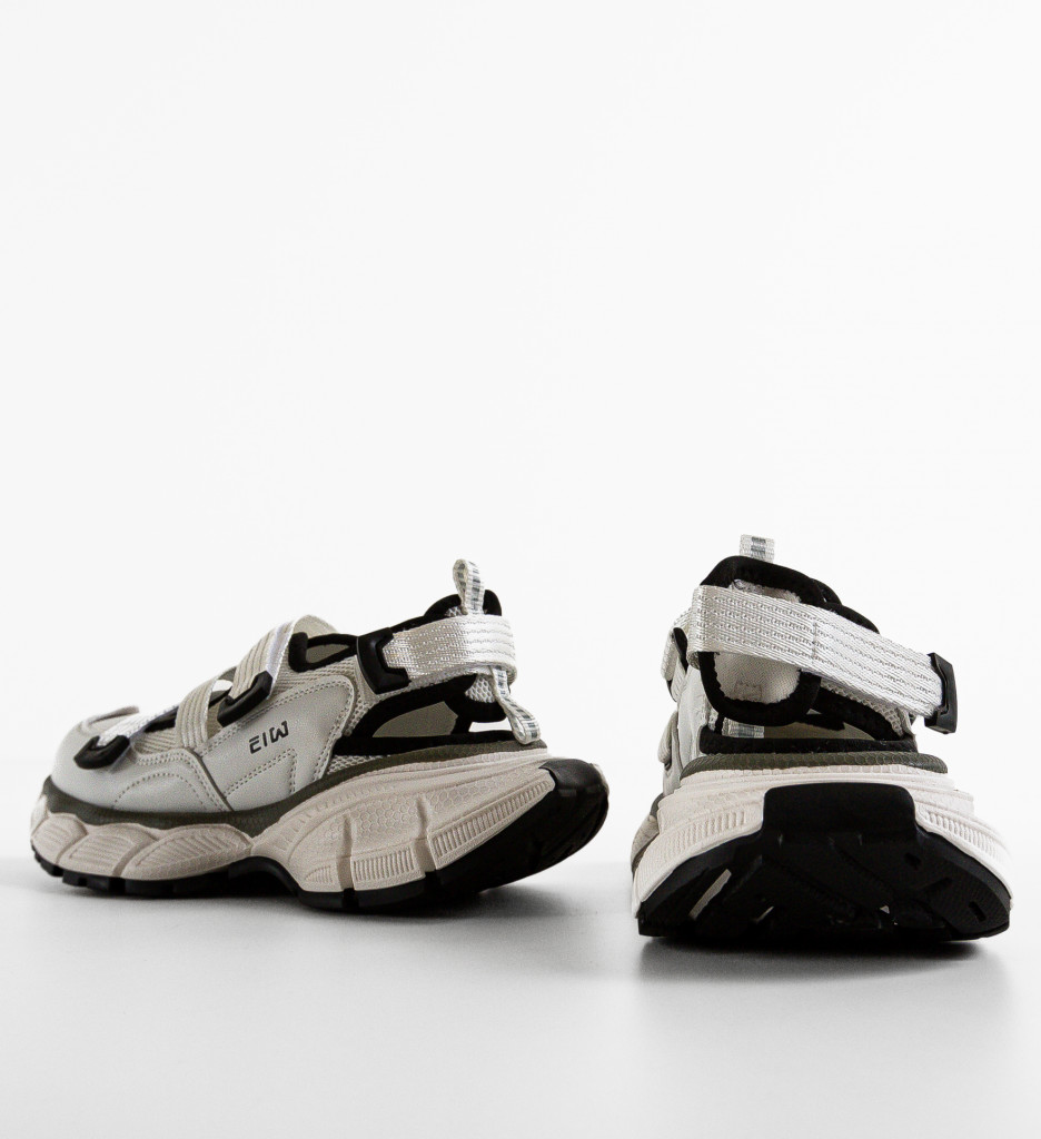 Sneakers Dama Ewiu Albi - Confort și Stil - imagine 7