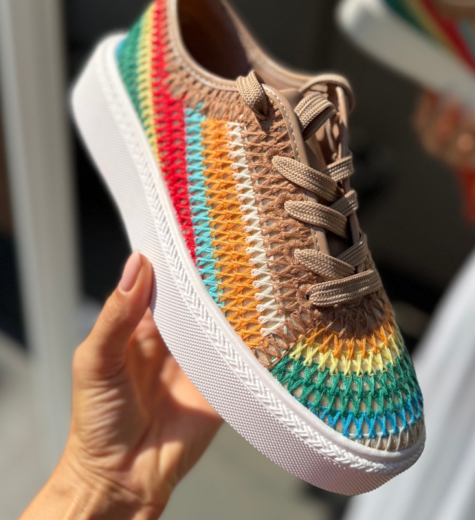 Sneakers Reinbou Multicolor - Stil și Confort - imagine 2