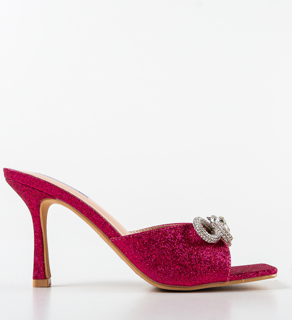 Saboti Dama Mora Fuchsia - Design Elegant - imagine 4