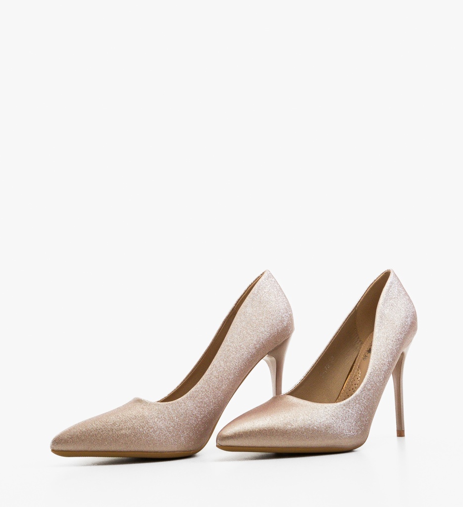 Pantofi Toc Oknam Aurii - Stil Elegant pentru Evenimente - imagine 5