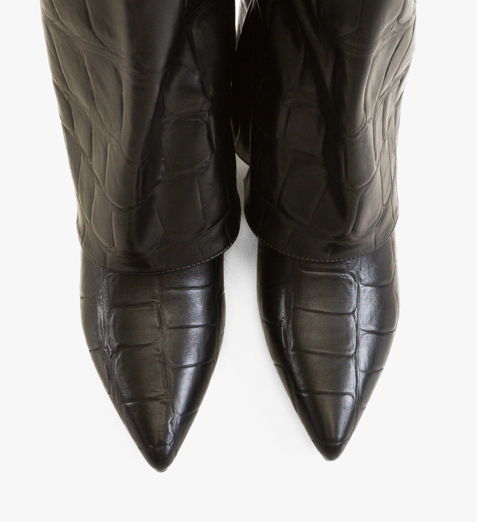Cizme Dama Zanyr Negre - Elegante si Comode - imagine 4