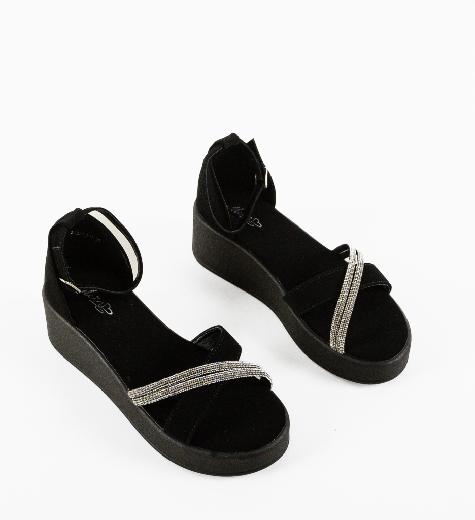 Platforme Gozo Negre - Eleganță și Confort - imagine 6