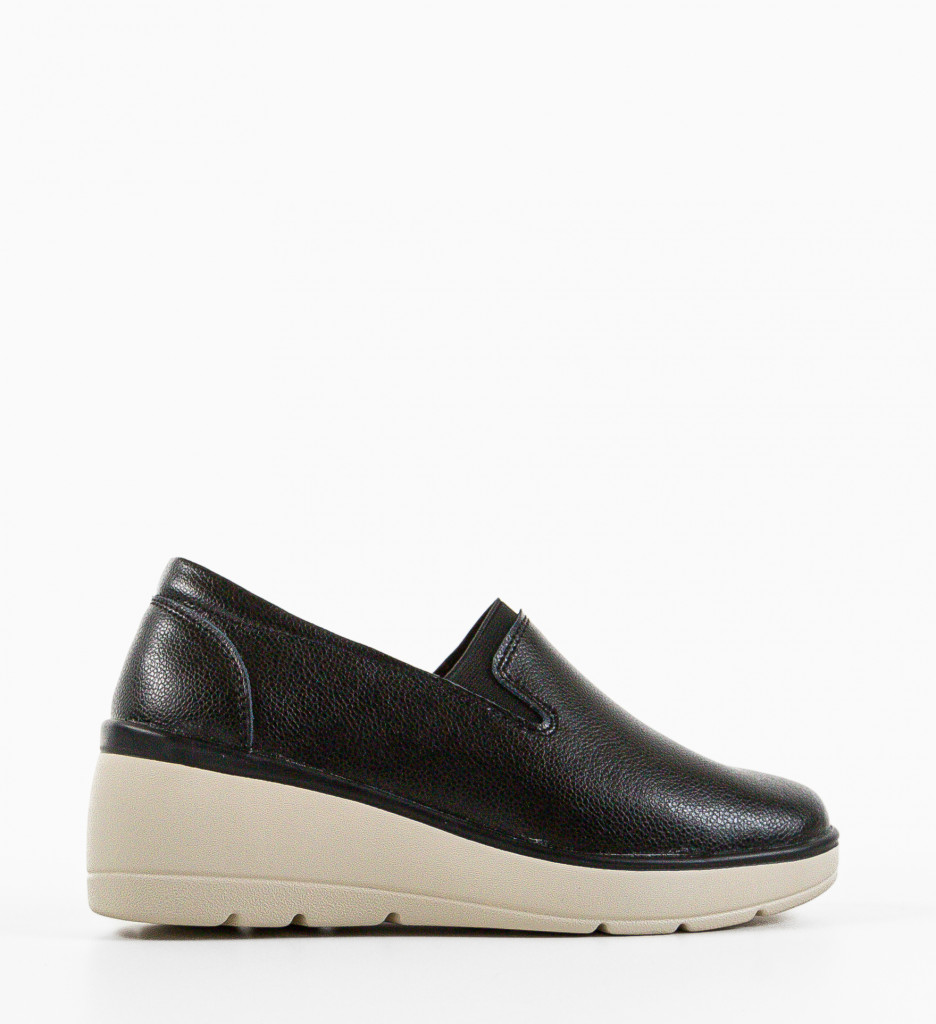 Pantofi Yanam Negri | Confort Zilnic Asigurat - imagine 4