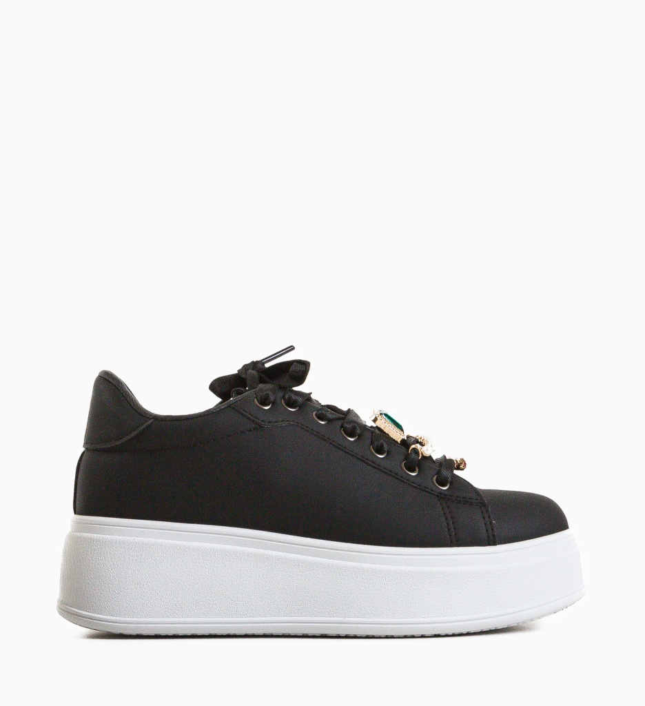 Sneakers Dama Bryson Negri | Confort Asigurat - imagine 5
