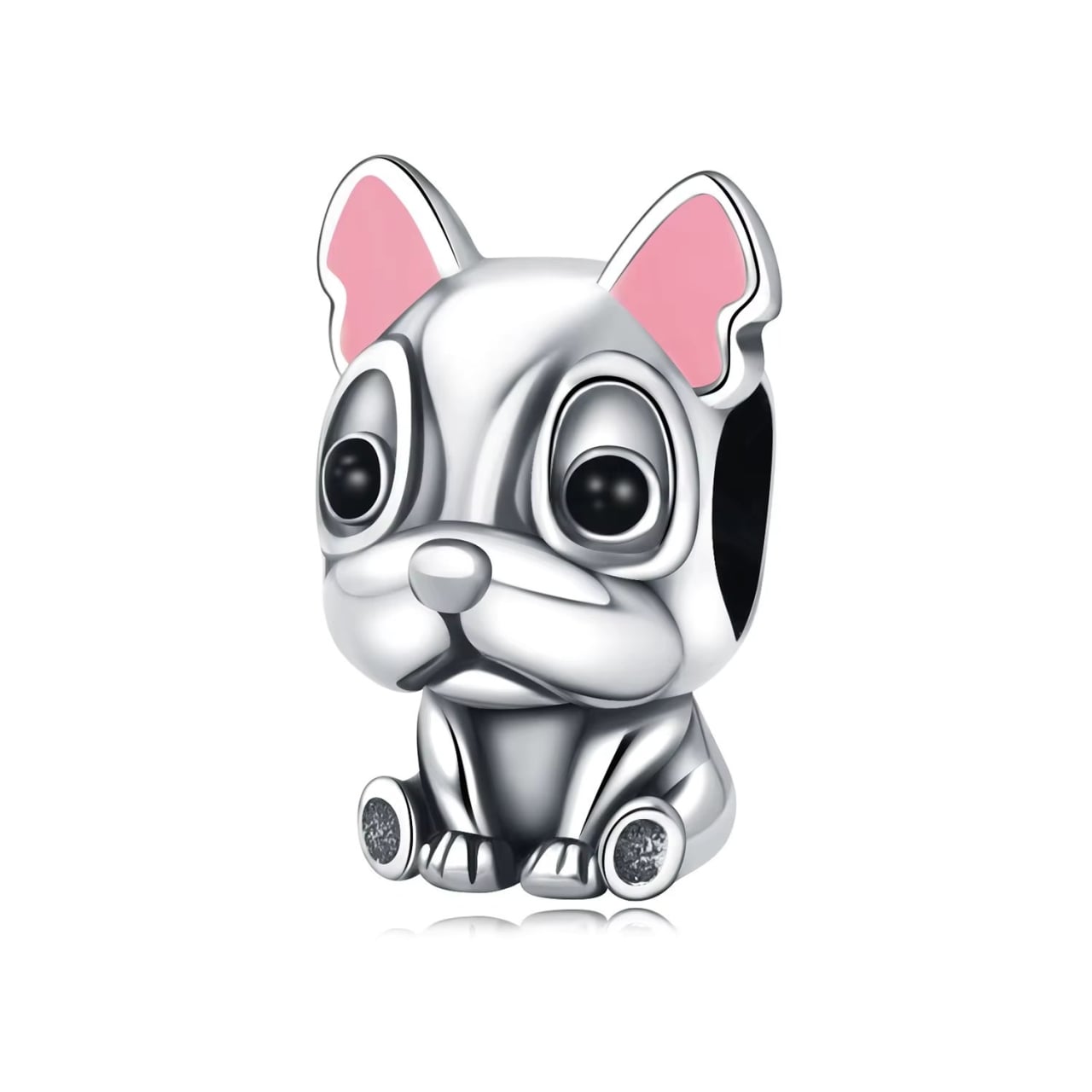 Charm Bulldog Argint 925 Delis - Design Eleganță