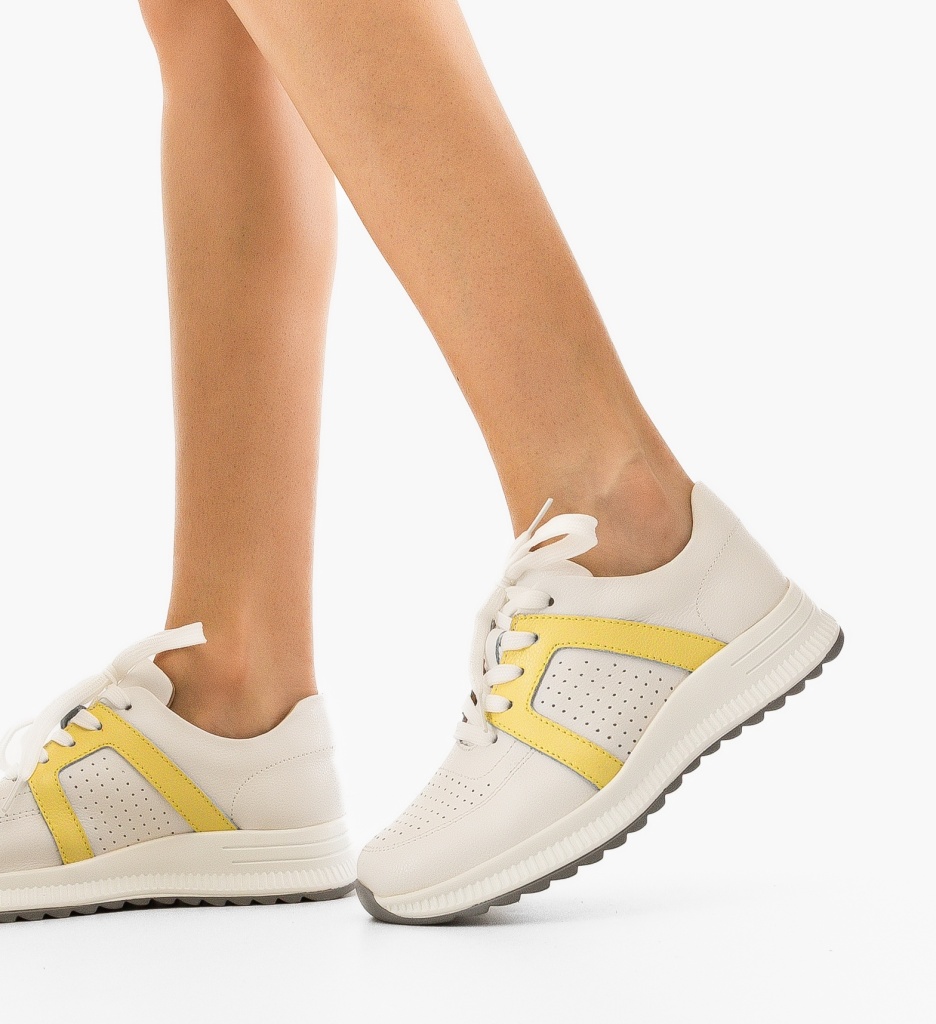 Sneakers Melymi Galbeni - Confort și Stil - imagine 3