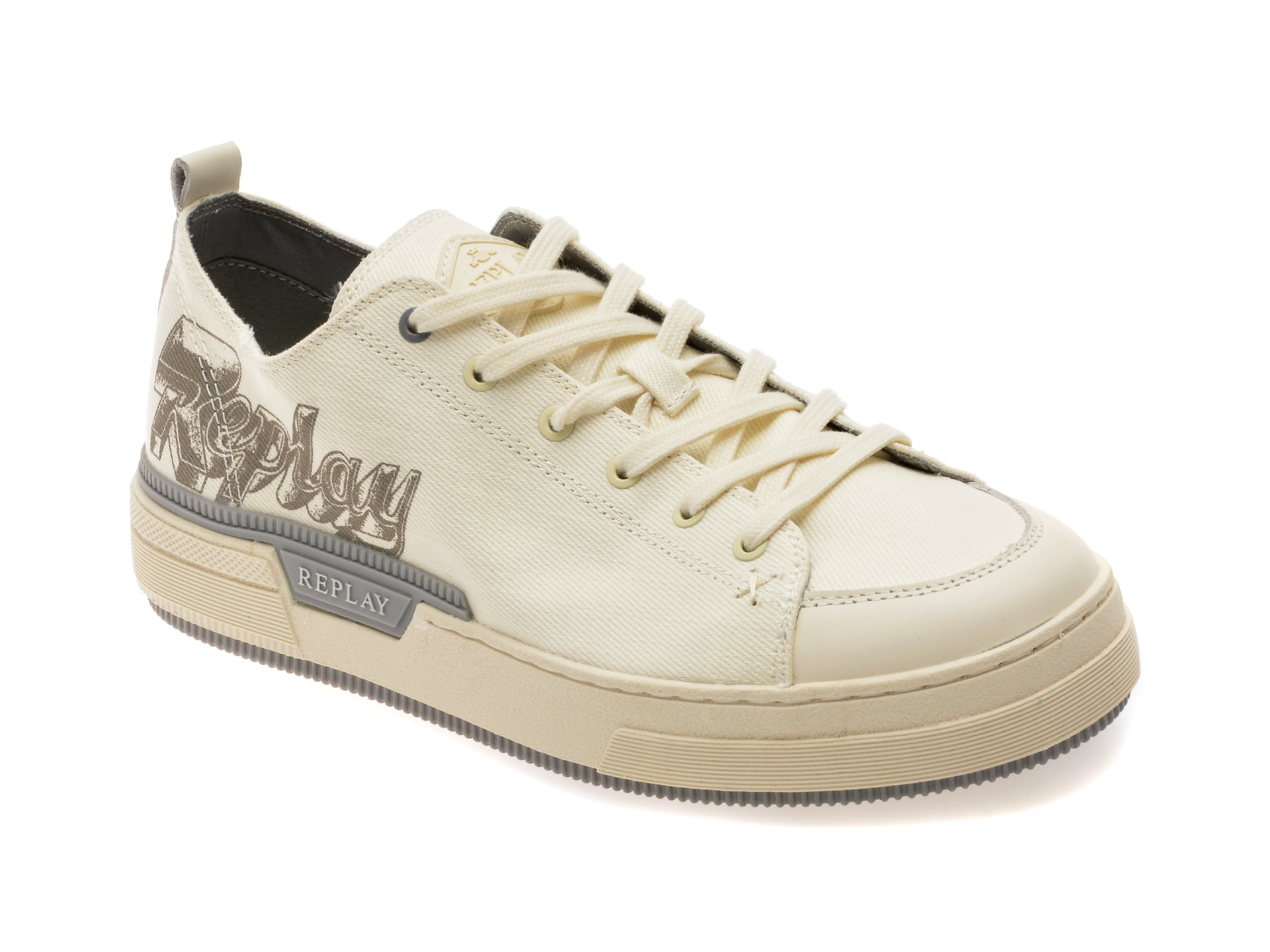 Pantofi REPLAY albi - Stil și confort urban