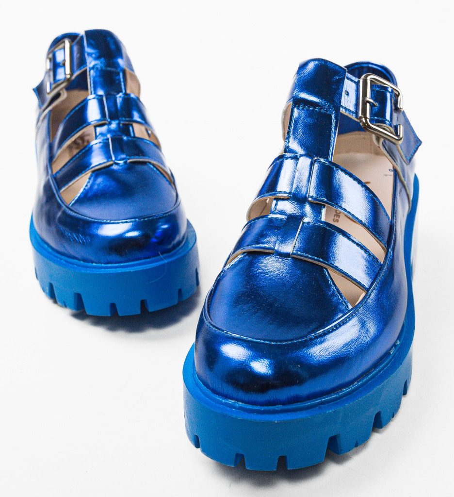 Pantofi Casual Teoritzi Albastri | Confort & Stil - imagine 6